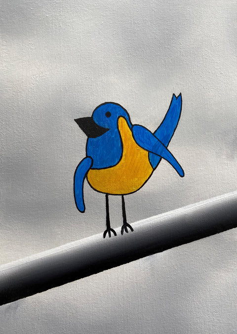 The calm after the storm (110cm x 90cm)