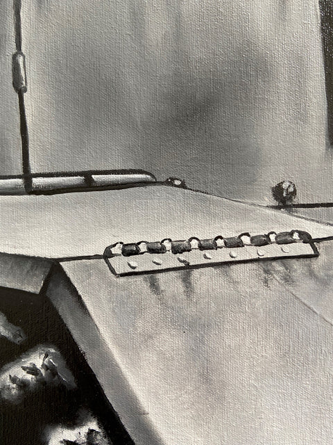 The calm after the storm (110cm x 90cm)