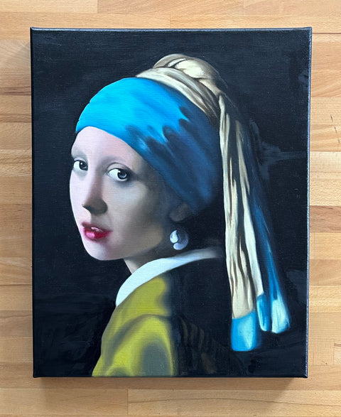 The Girl with a Pearl Earring (30cm x 40cm)
