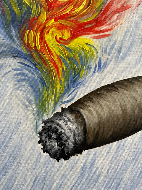 The Mafia Boss: Vladimir Wuffka (100cm x 70cm)